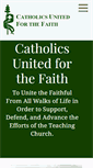 Mobile Screenshot of cuf.org